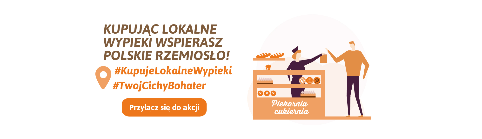 Ruszyła akcja #KupujeLokalneWypieki oraz #TwojCichyBohater