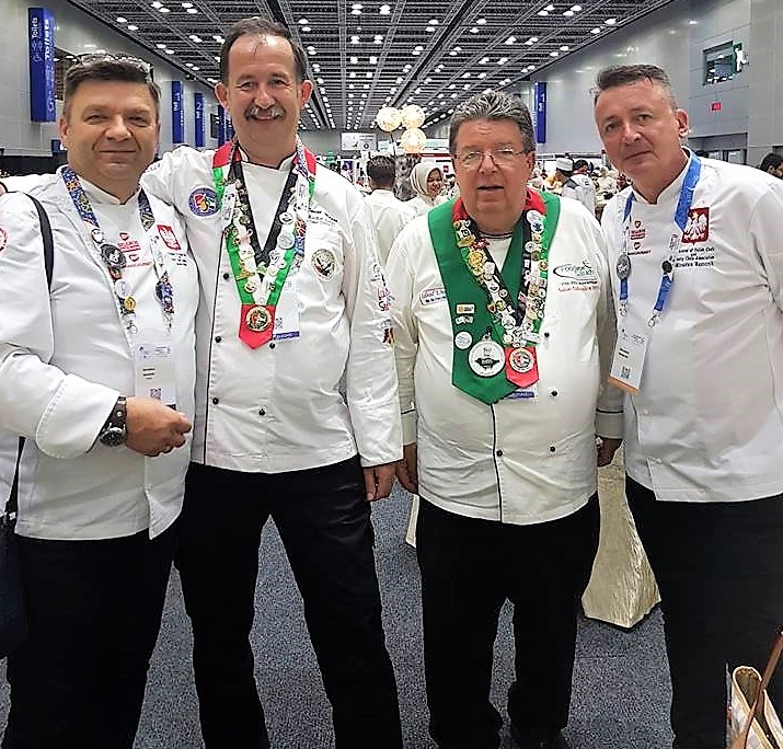 Polska reprezentacja na Worldchefs Congres & Expo 2018