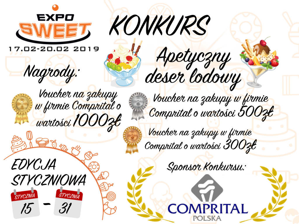 Styczniowy konkurs Expo Sweet 