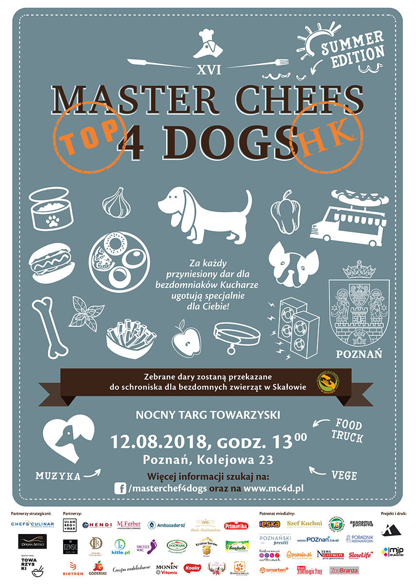 Letnia edycja Master Chefs 4 Dogs