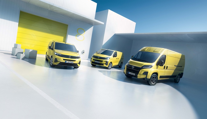 Ultranowoczesne samochody dostawcze marki Opel