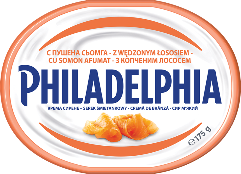 Philadelphia z łososiem